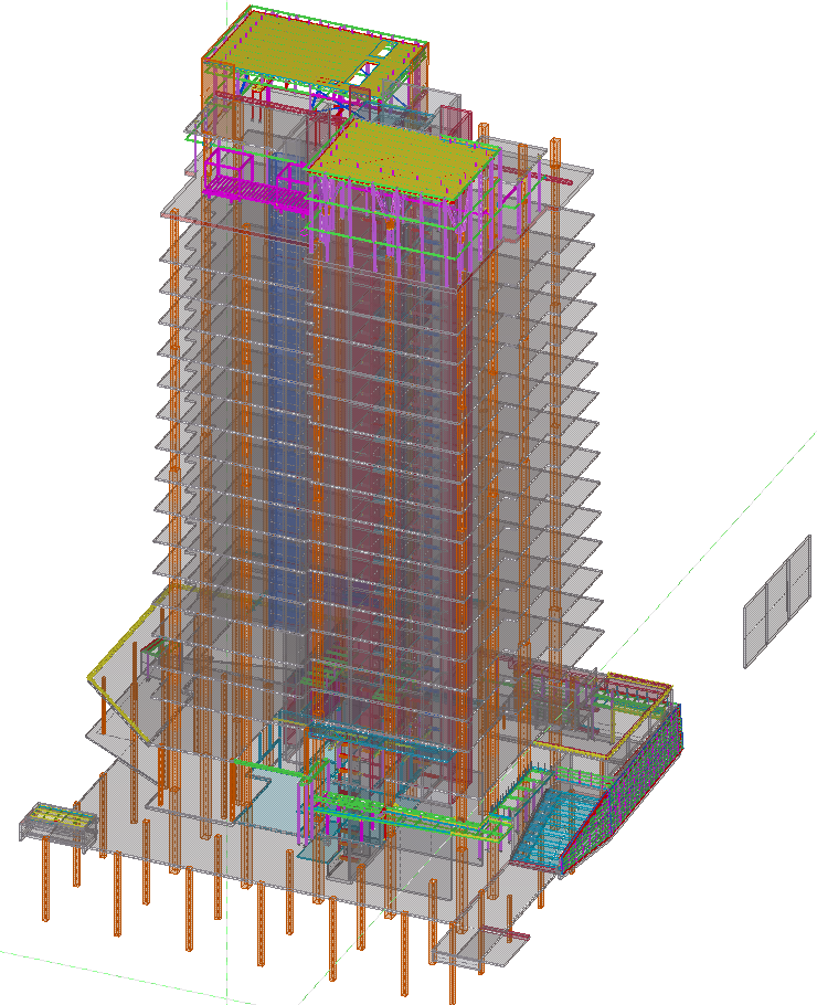 Nutrien Tower Steel Structure